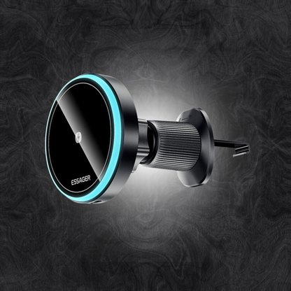 LED Magnetic Car Phone Holder/Charger